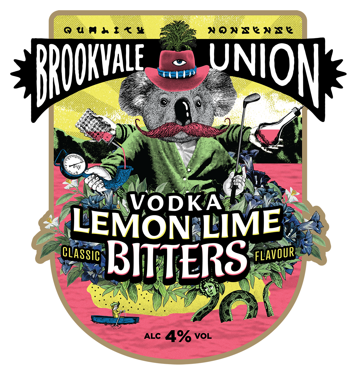 Vodka Lemon Lime Bitters - On Tap