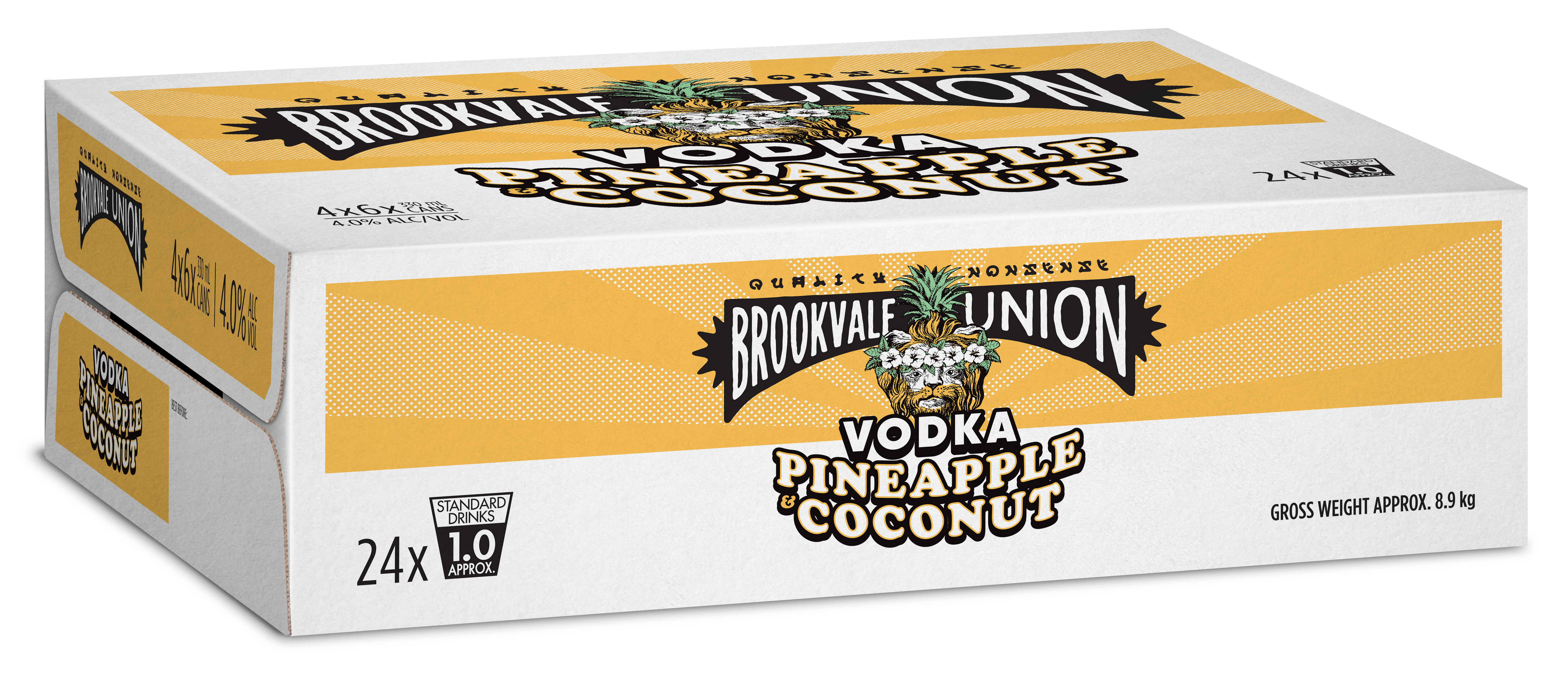 Vodka Pineapple & Coconut - CASE